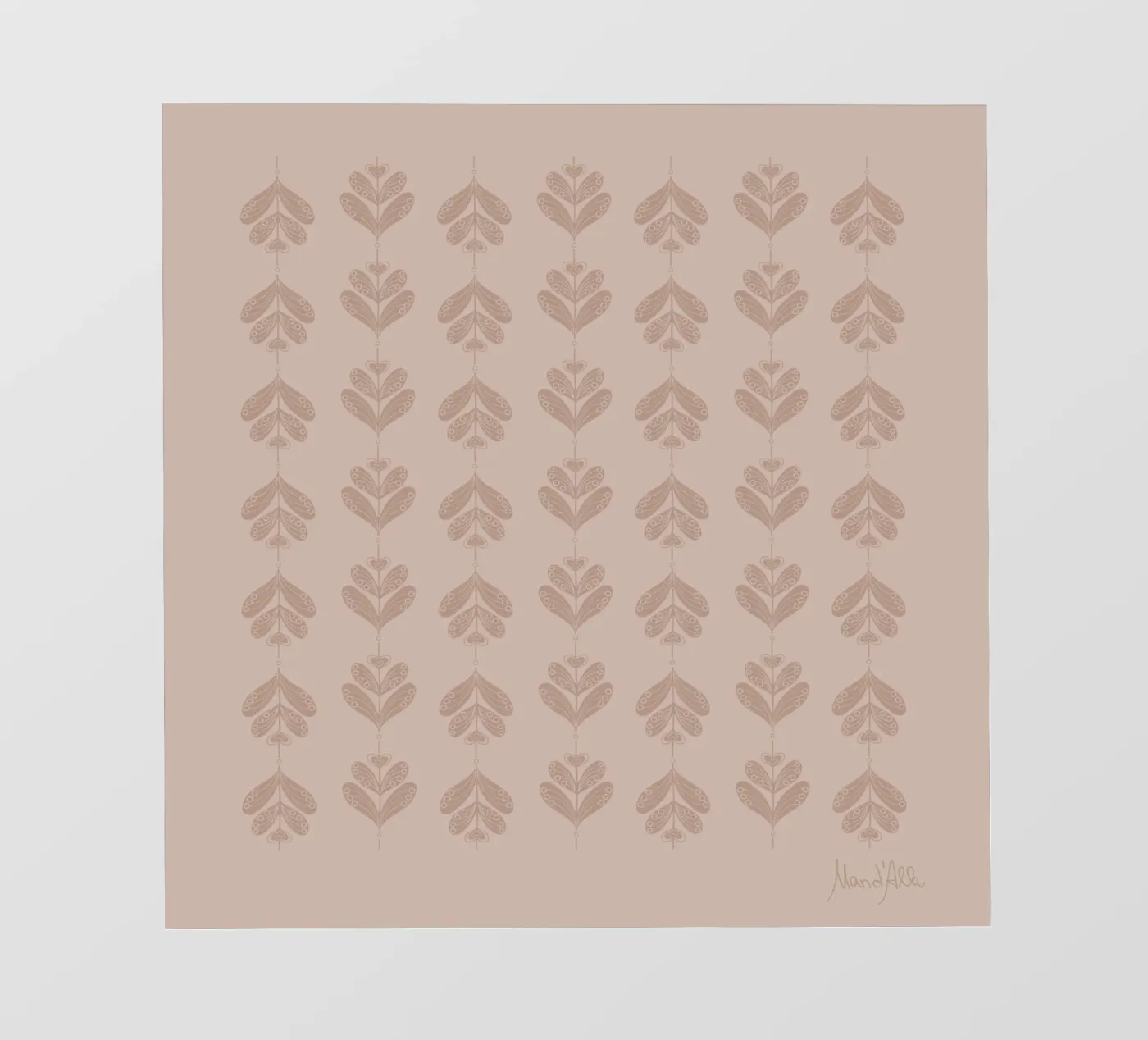 Neutral flow pellicola backlit da Mandalla Pattern
