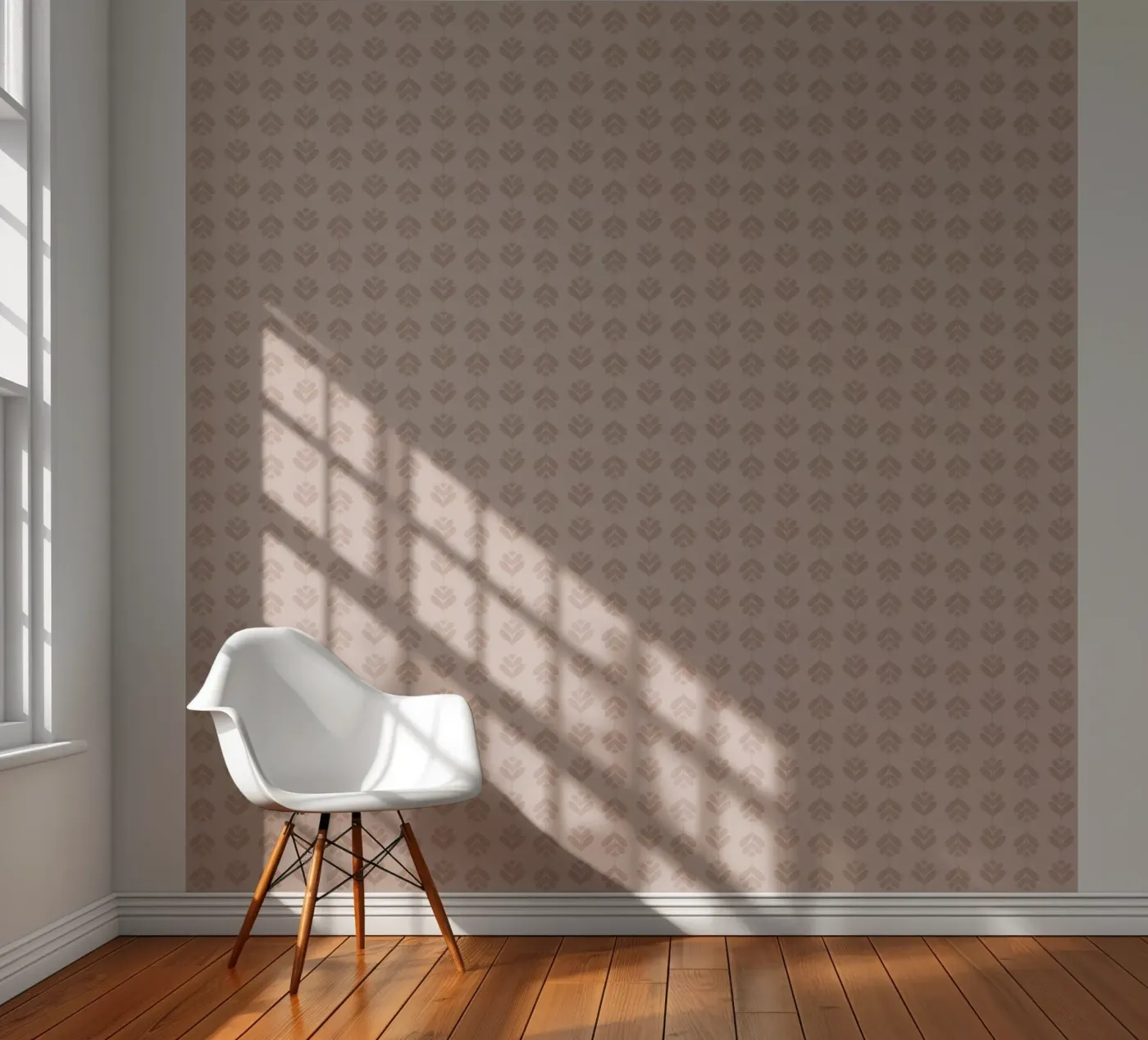 Neutral flow fotobehang van Mandalla Pattern