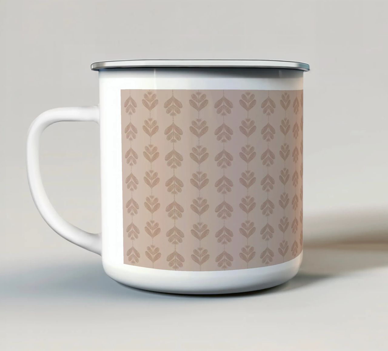 Neutral flow tazza in smalto da Mandalla Pattern