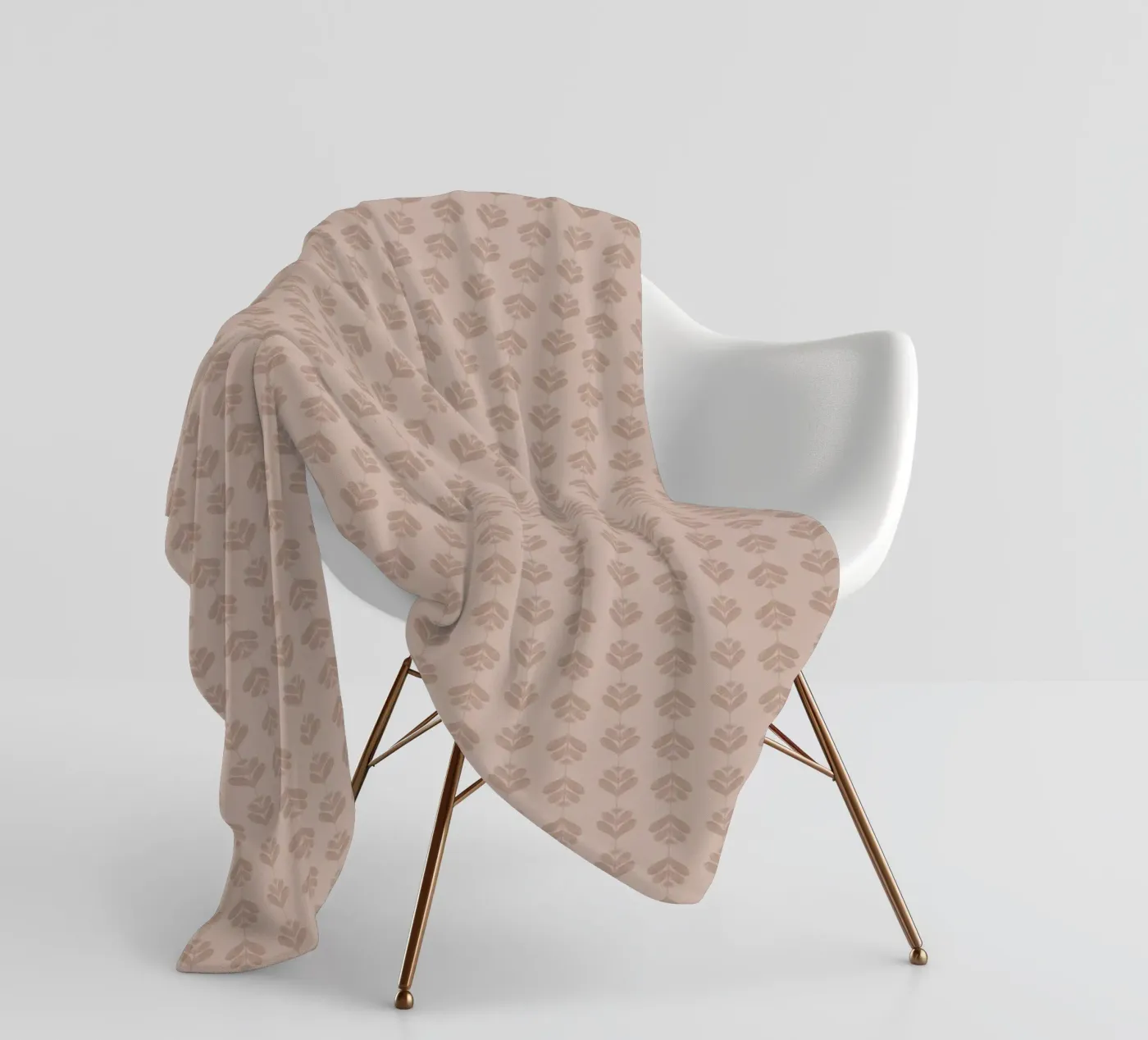Neutral flow fleecedeken van Mandalla Pattern