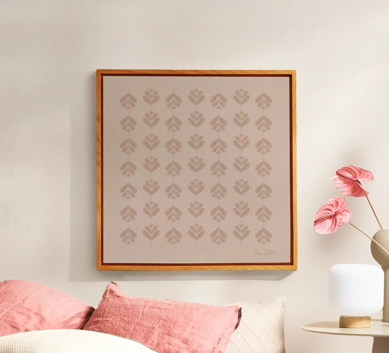 Neutral flow plexiglass da Mandalla Pattern