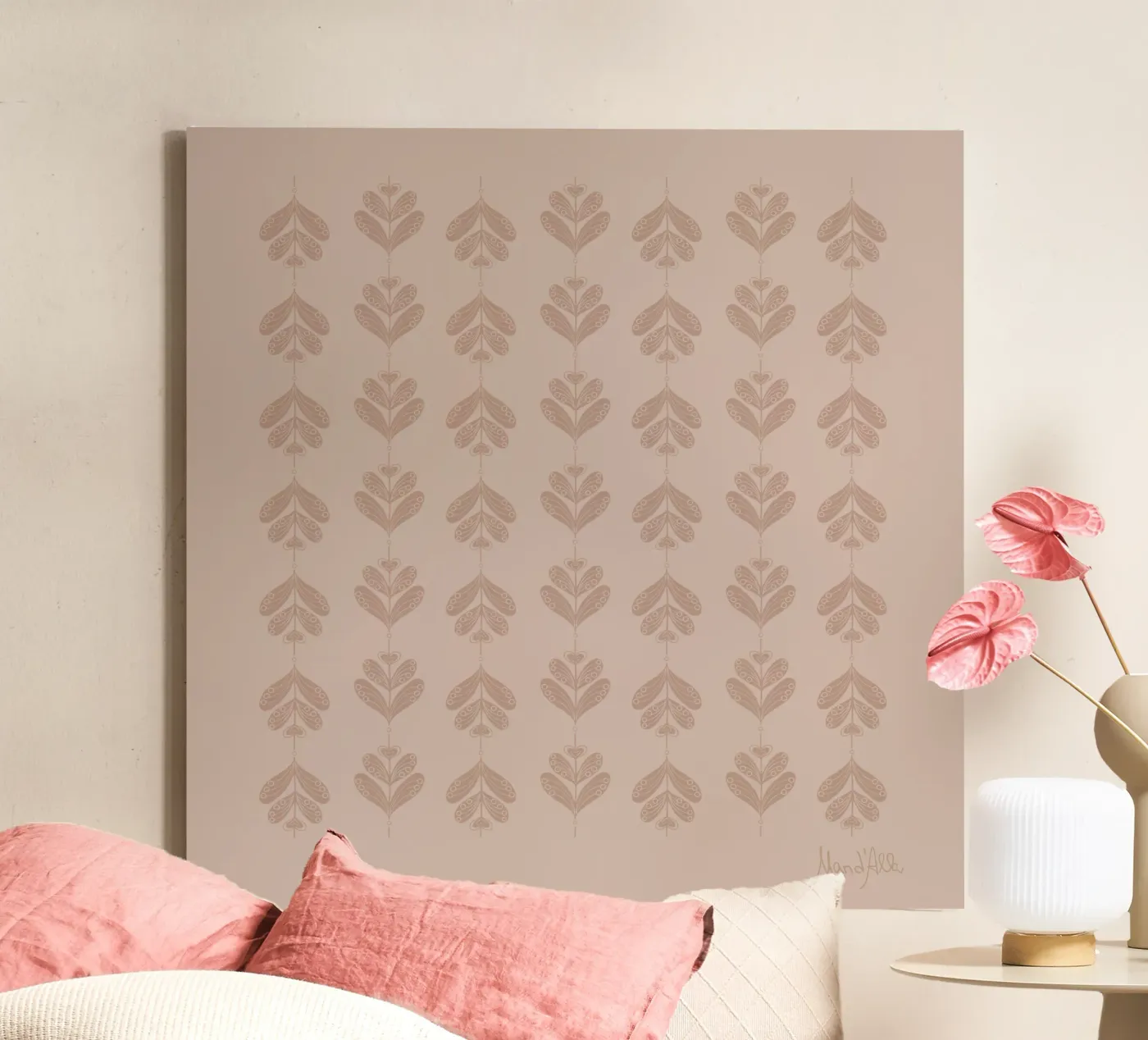 Neutral flow tela da Mandalla Pattern
