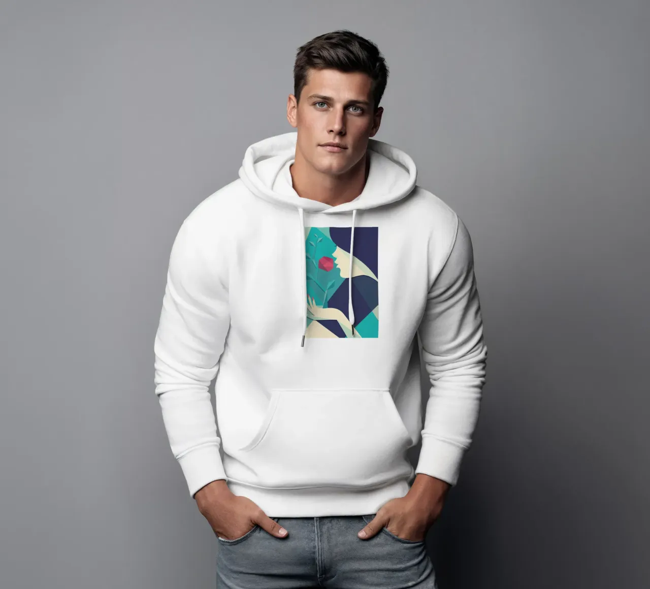 Virgo felpa con cappuccio da Pietari Posti