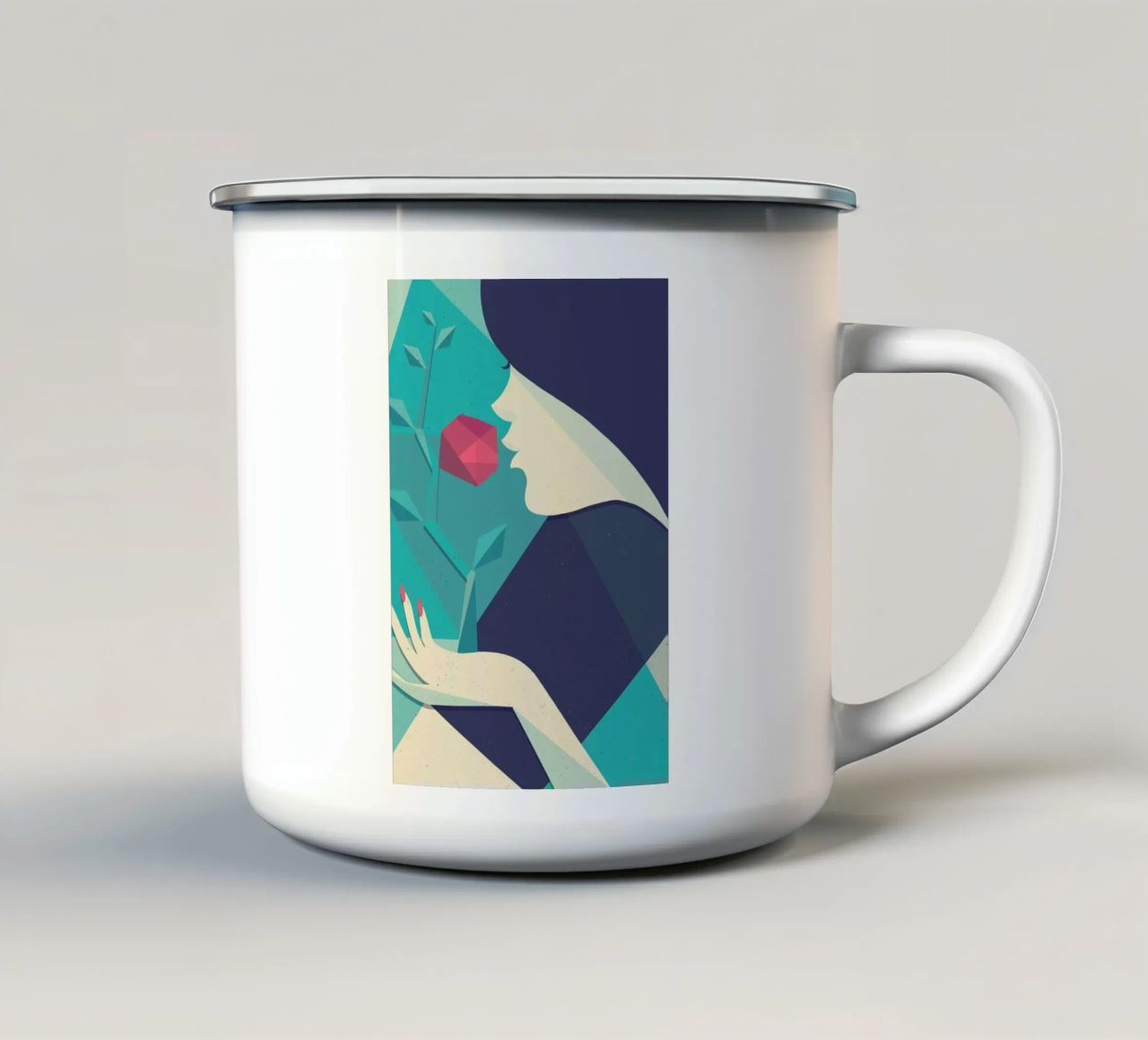 Virgo tazza in smalto da Pietari Posti