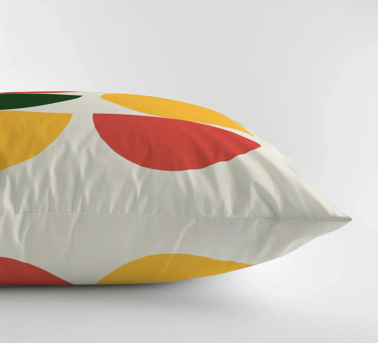 Abstract Boho mid century Pattern 26 decorative cushion by Paigaam Studio