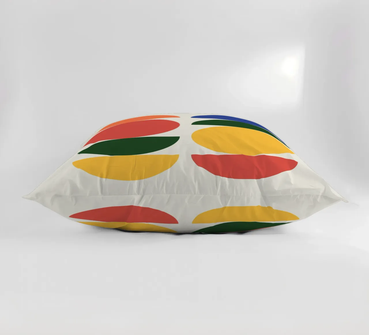 Abstract Boho mid century Pattern 26 decorative cushion by Paigaam Studio