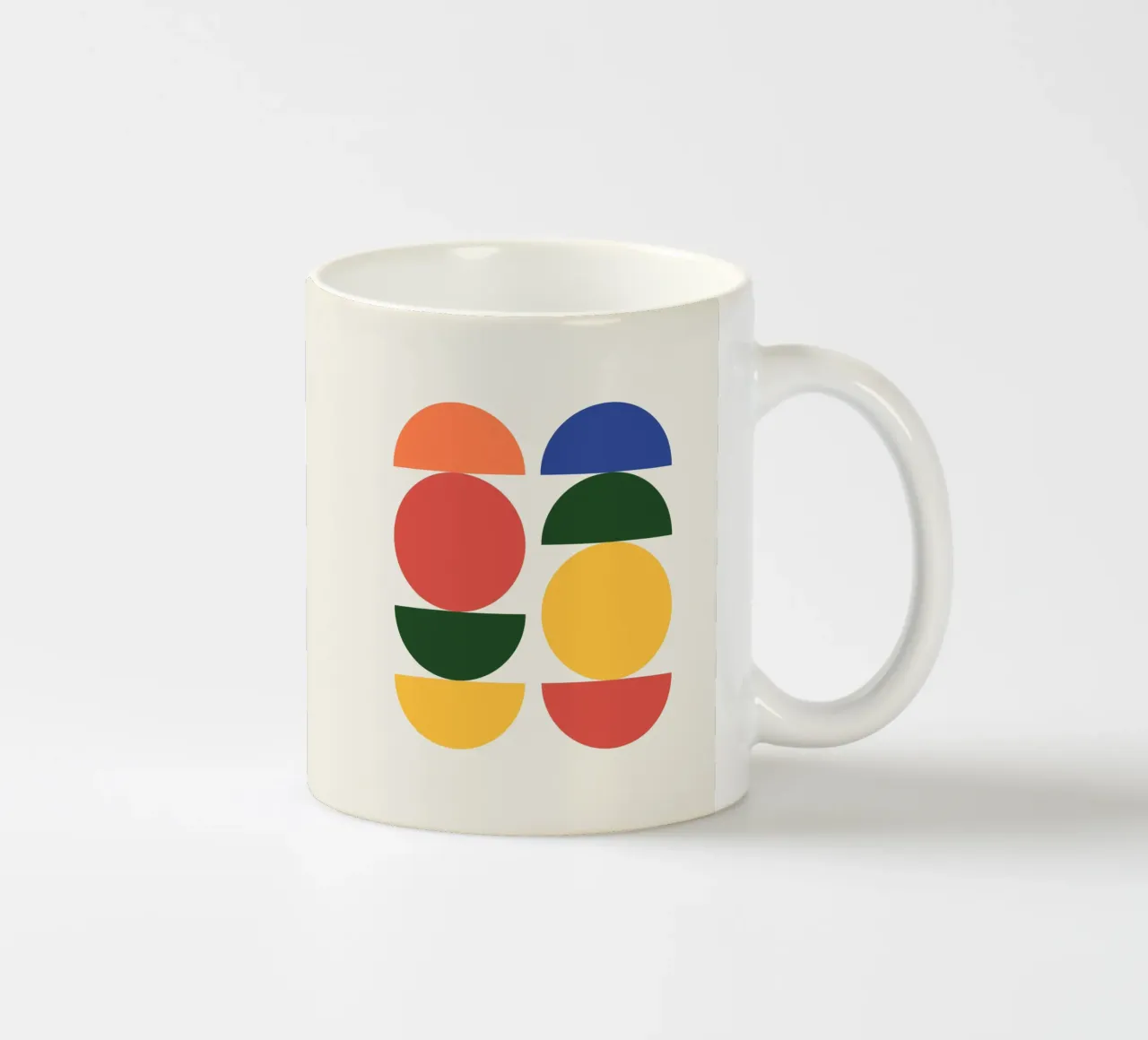 Astratto Boho metà secolo Pattern 26 tazza in ceramica da Paigaam Studio