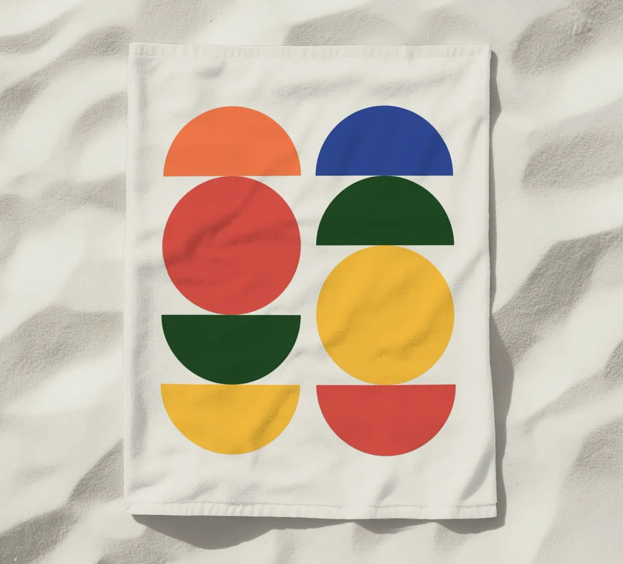 Astratto Boho metà secolo Pattern 26 telo mare da Paigaam Studio