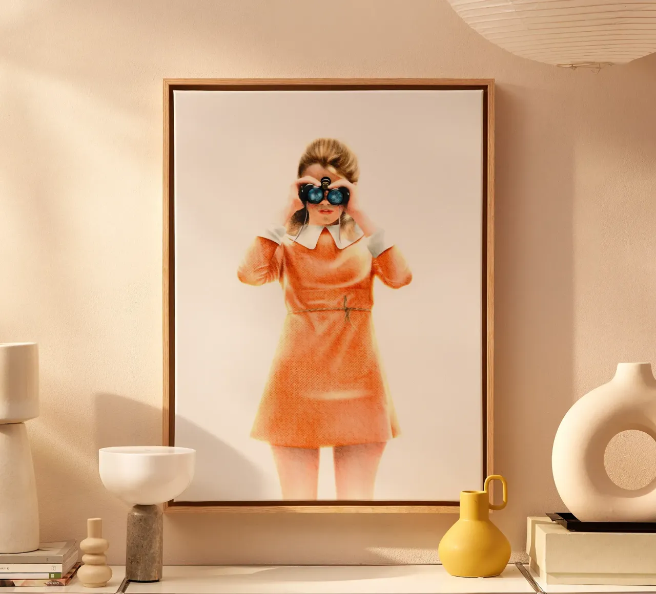 Moonrise Kingdom tela con Cornice a cassetta da heiyoum