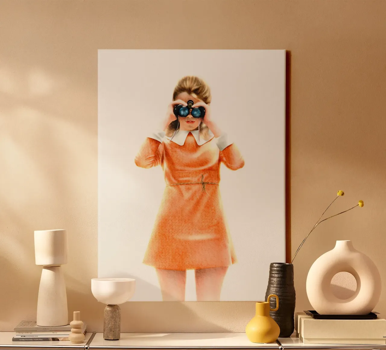 Moonrise Kingdom tela con Cornice a cassetta da heiyoum