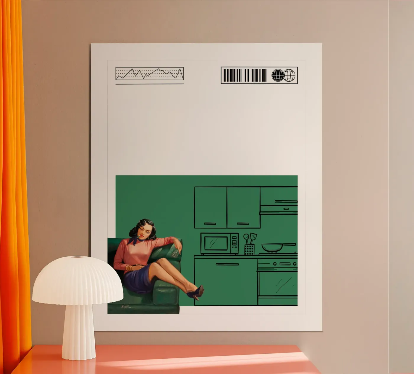 MODERN MELANCHOLIE poster da SMRT STUDIO