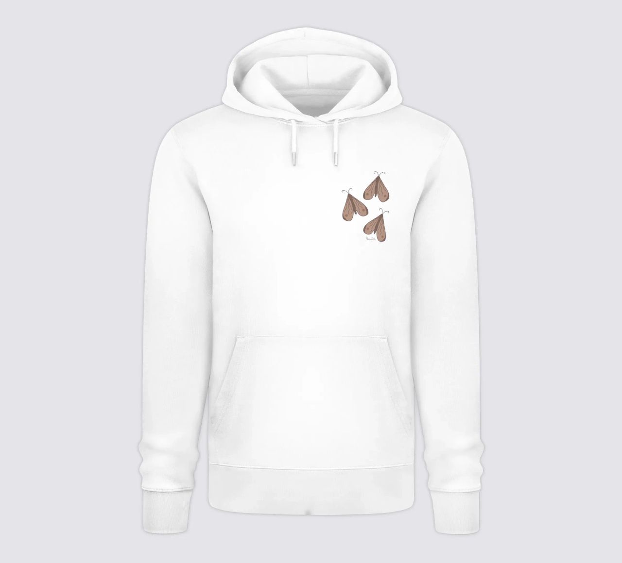 Infinite moth felpa con cappuccio da Mandalla Pattern