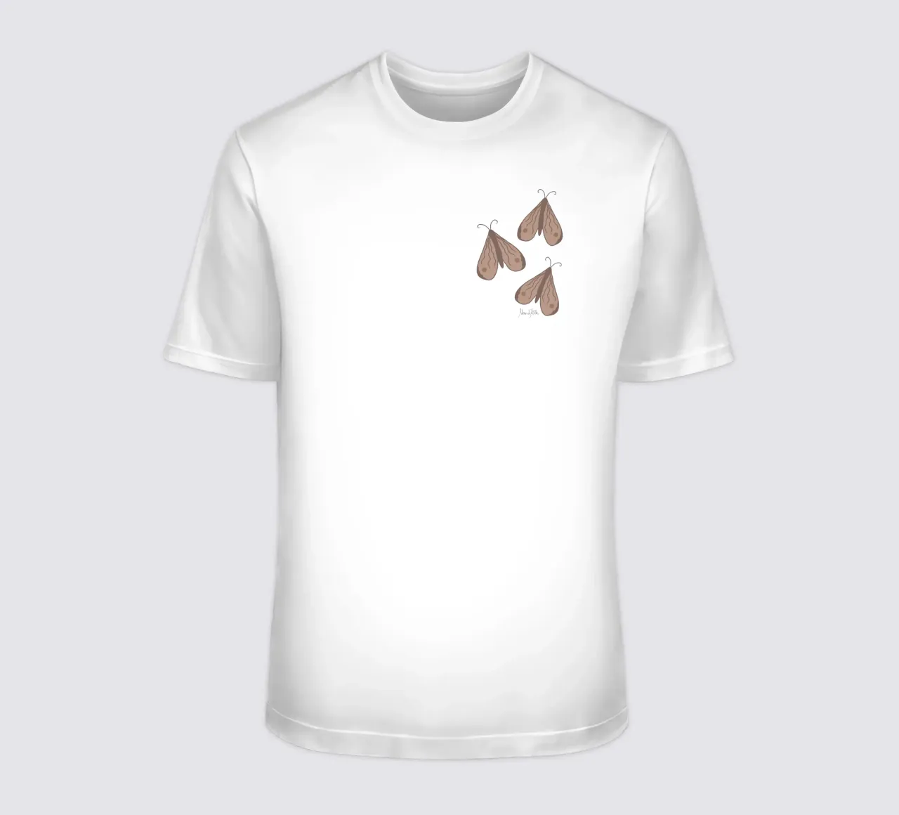 Infinite moth camiseta de Mandalla Pattern