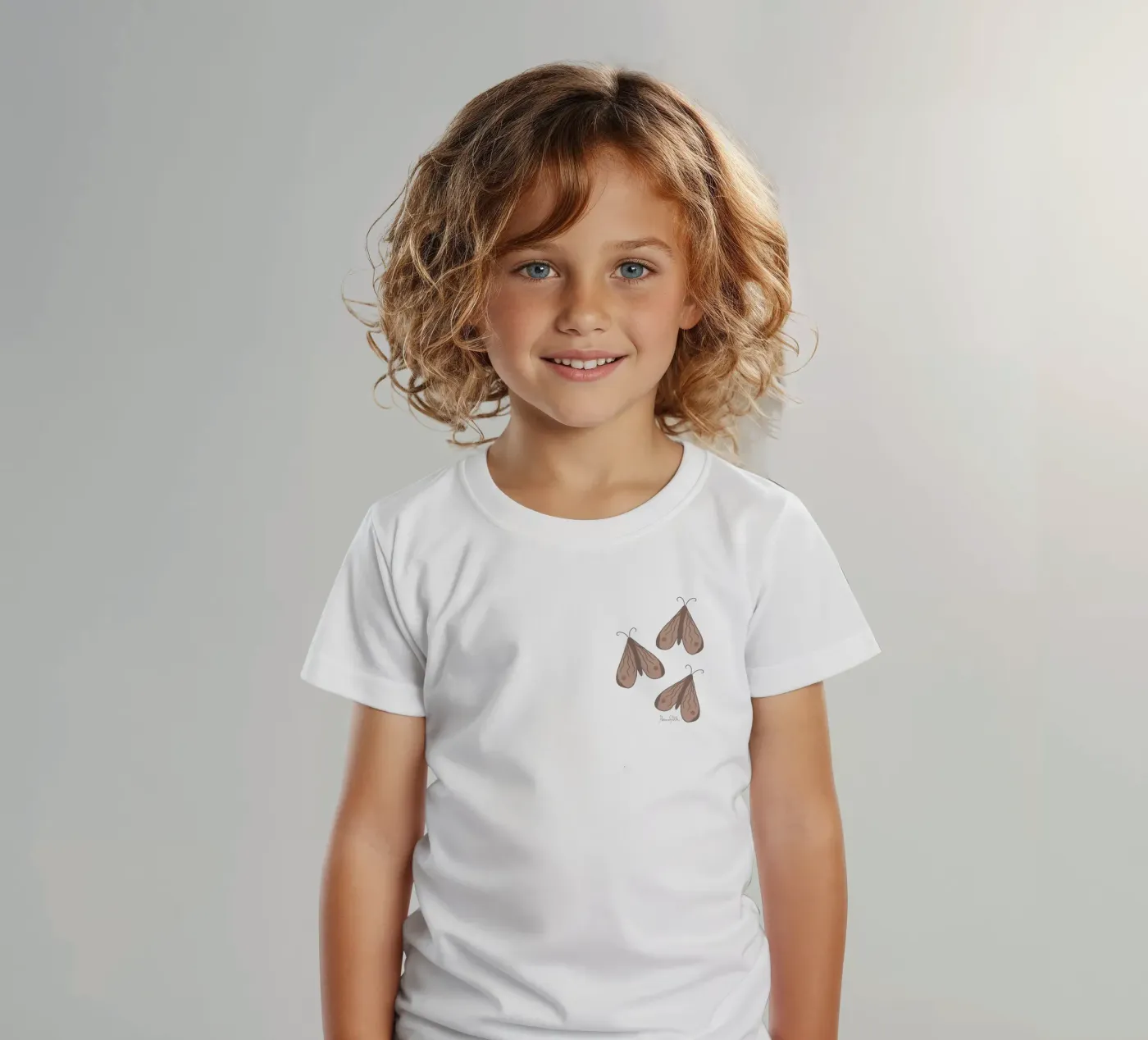 Infinite moth t-shirt bambini da Mandalla Pattern