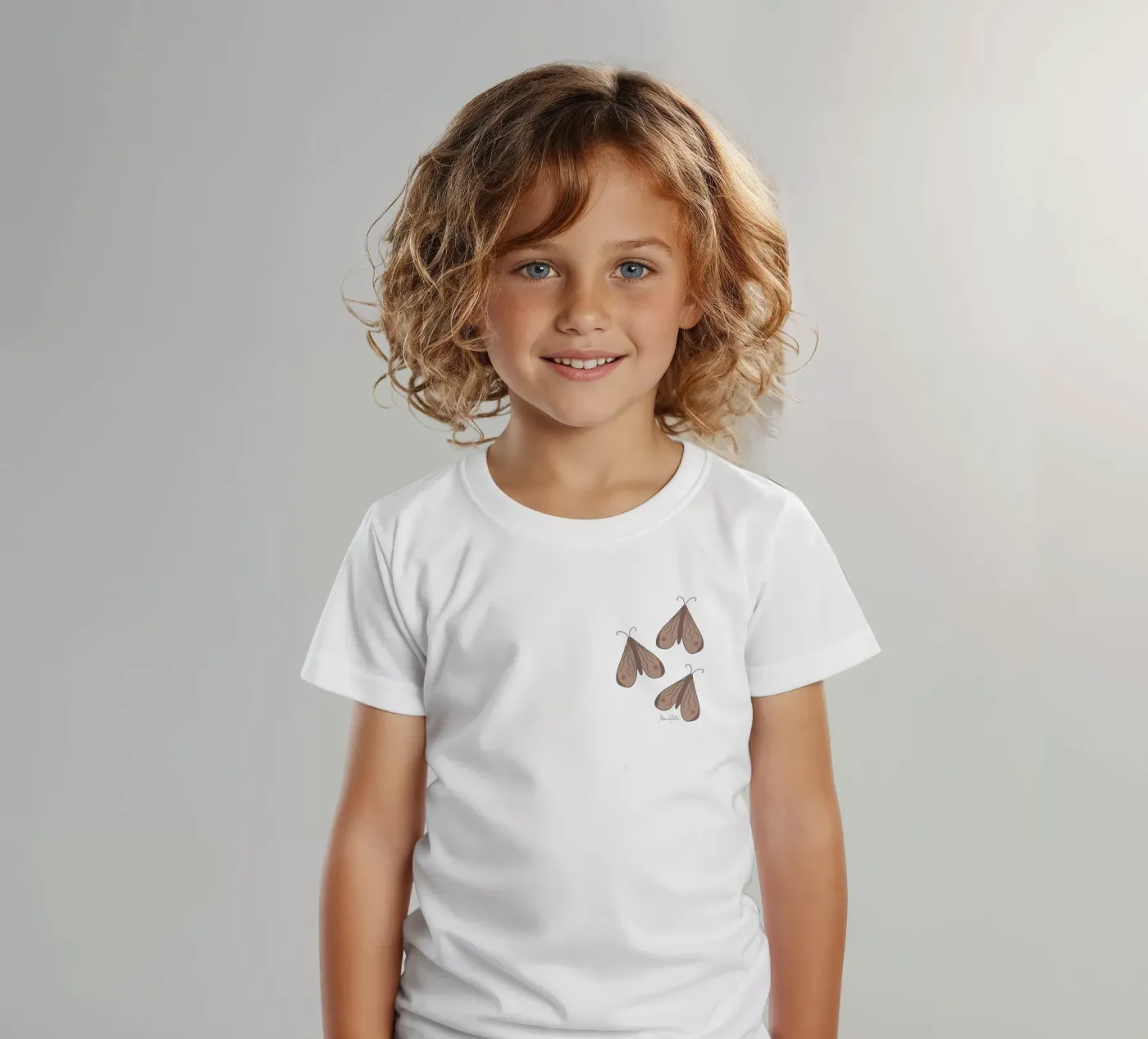 Infinite moth t-shirt bambini da Mandalla Pattern