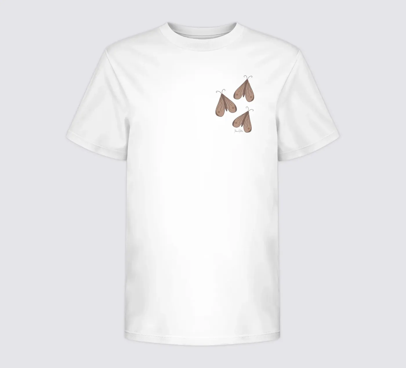 Infinite moth t-shirt bambini da Mandalla Pattern