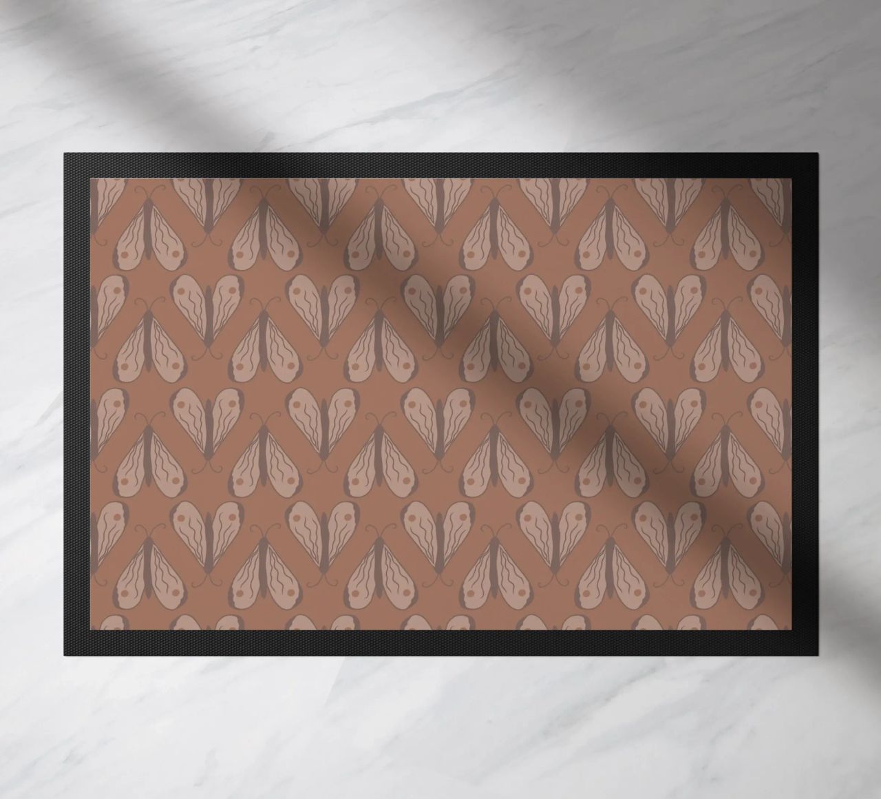 Infinite moth zerbino da Mandalla Pattern