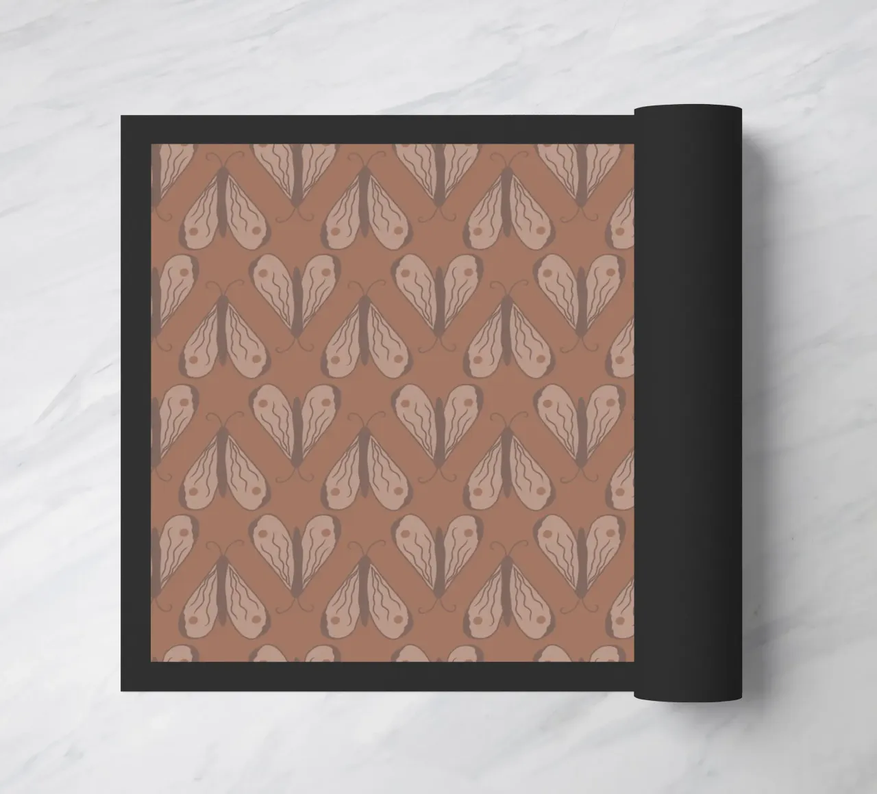 Infinite moth zerbino da Mandalla Pattern