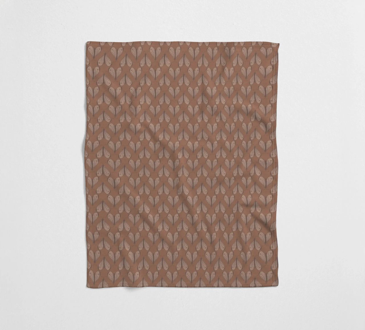 Infinite moth coperta in pile da Mandalla Pattern
