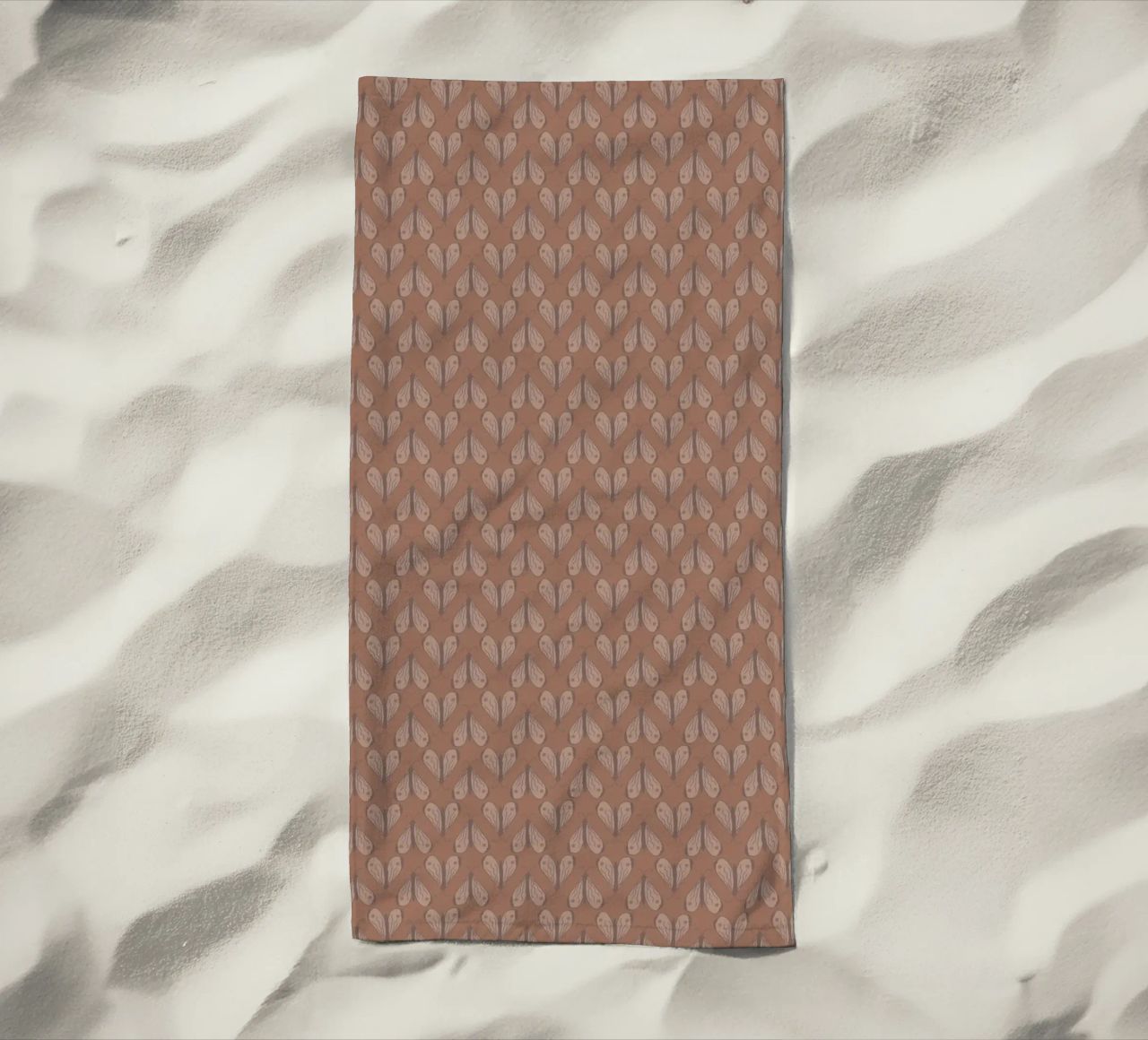Infinite moth telo mare da Mandalla Pattern