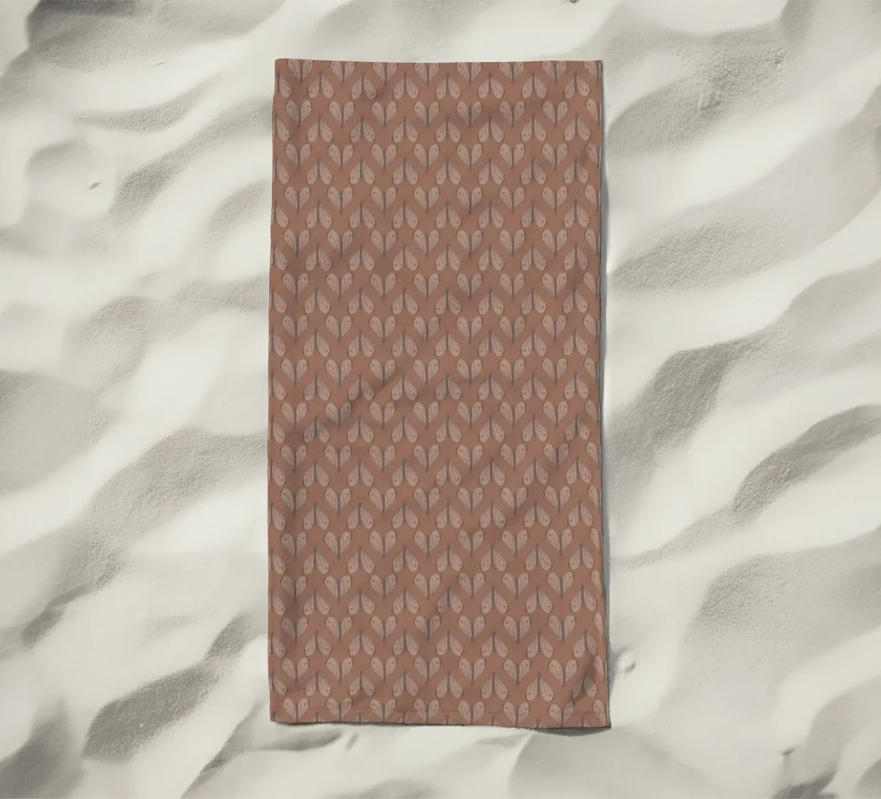 Infinite moth toalla de playa de Mandalla Pattern
