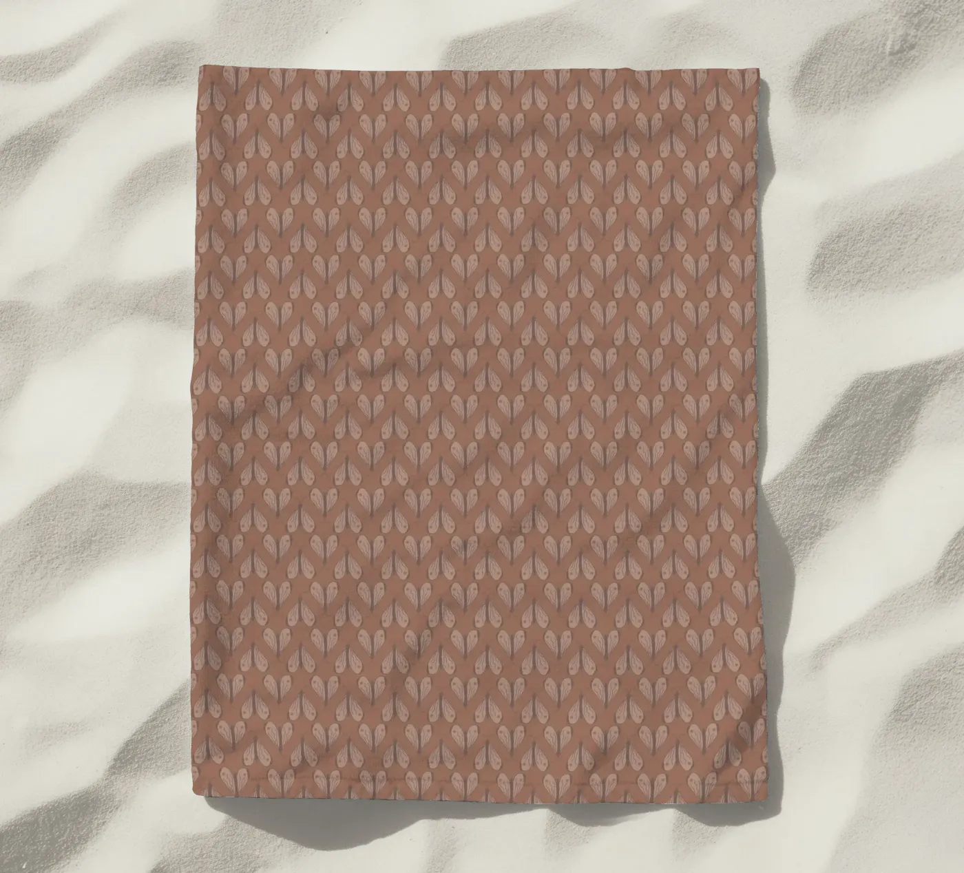 Infinite moth telo mare da Mandalla Pattern