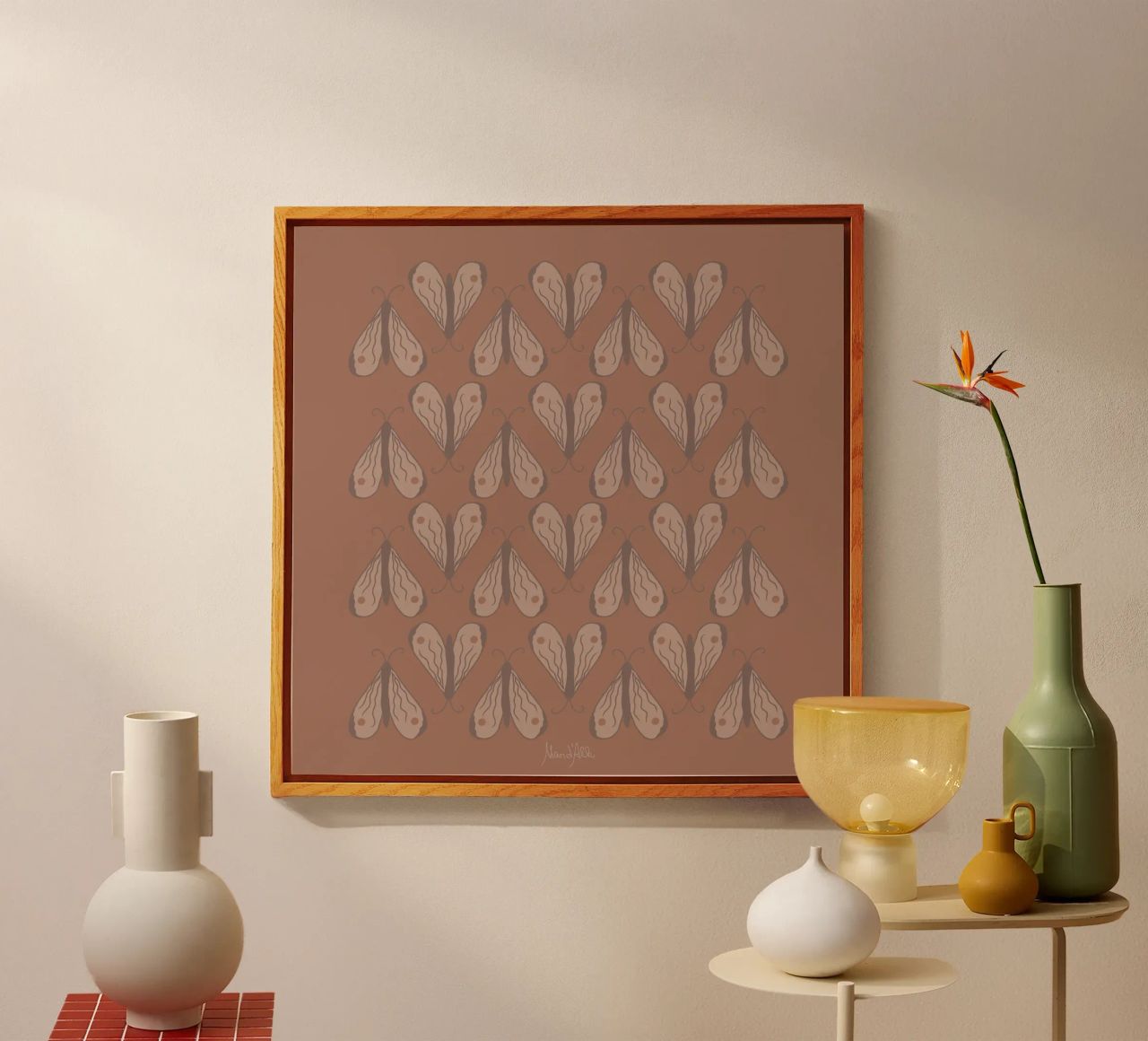Infinite moth plexiglass da Mandalla Pattern
