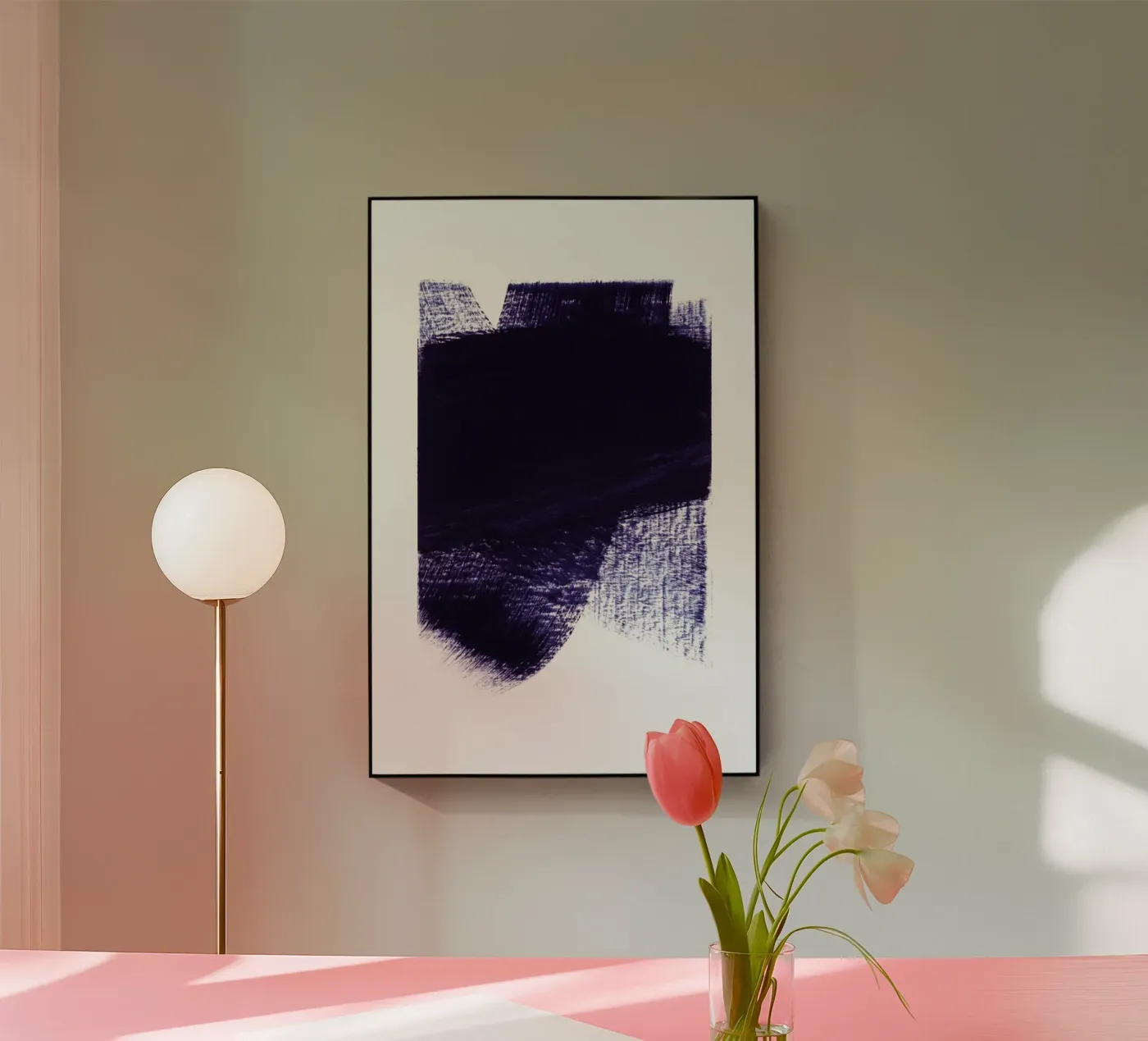 Minimal 4 Acryl-Glas von IRIS LEHNHARDT FINE ART