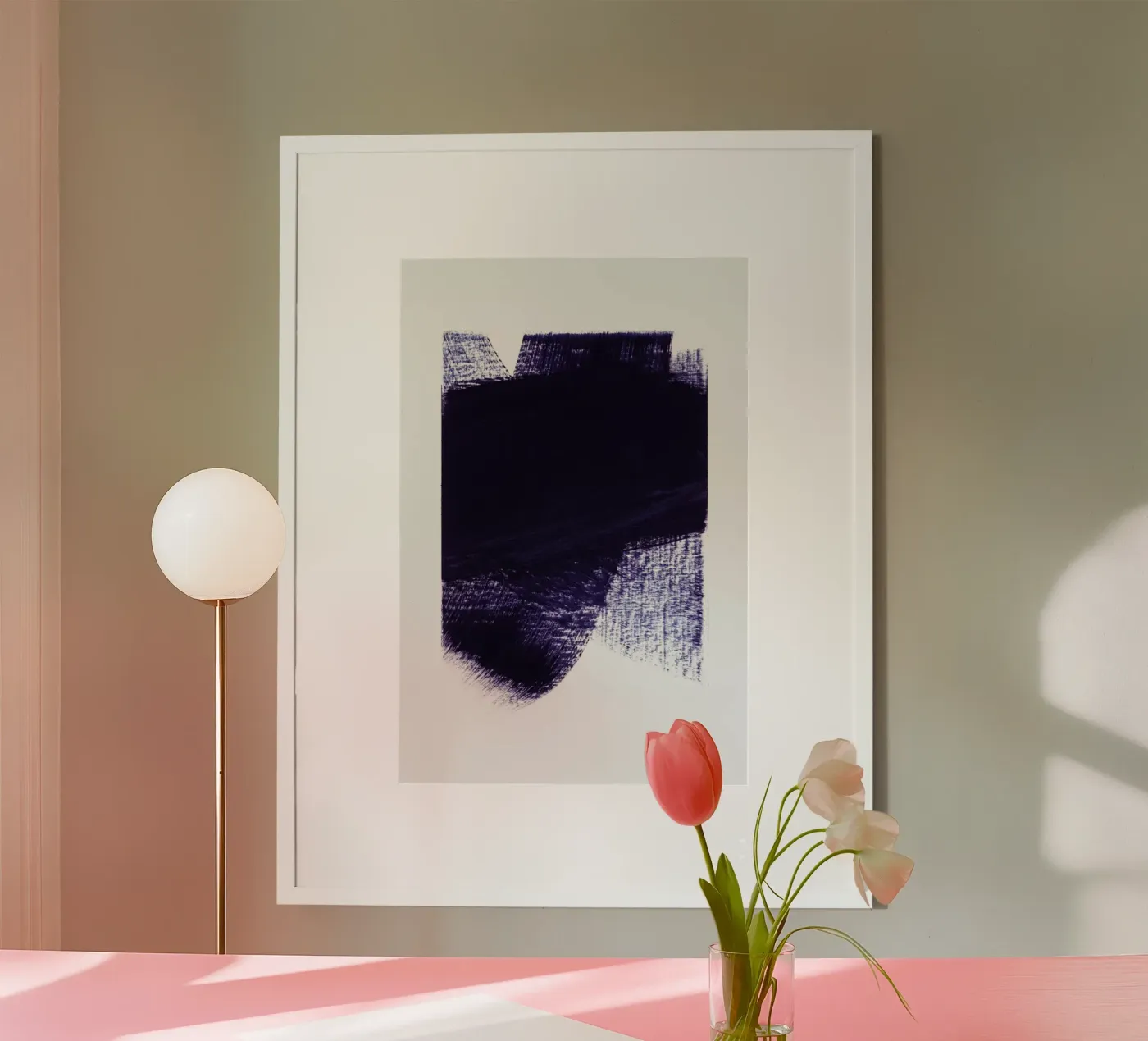 Minimal 4 poster van IRIS LEHNHARDT FINE ART