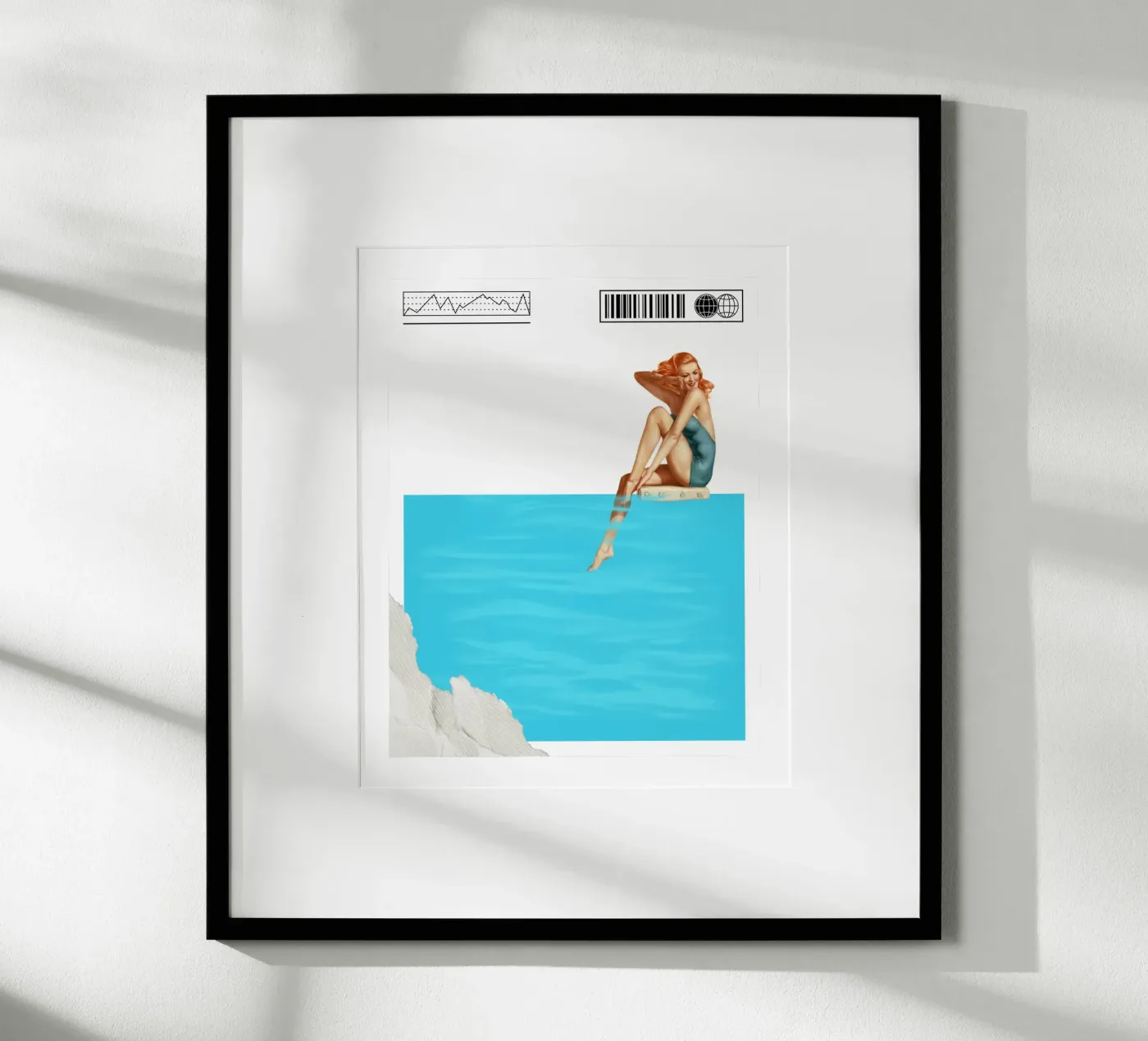 BLUE SERENITY poster da SMRT STUDIO