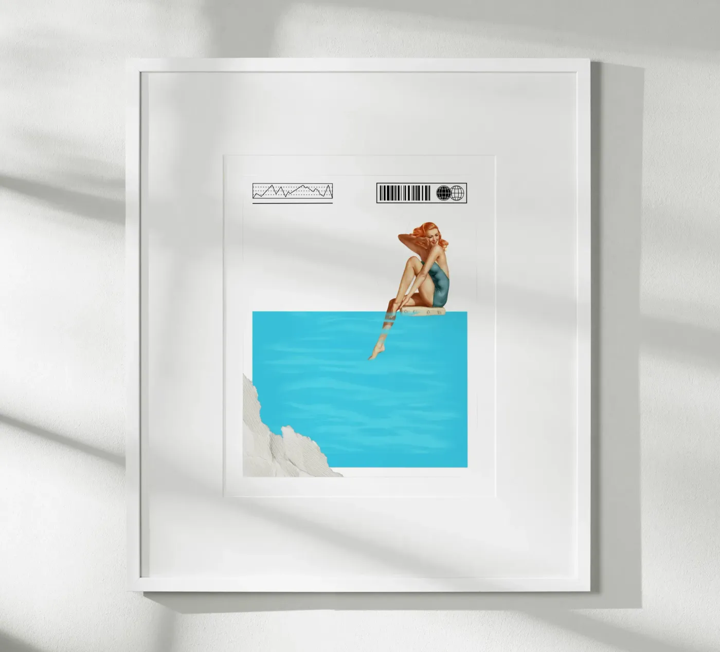 BLUE SERENITY poster da SMRT STUDIO