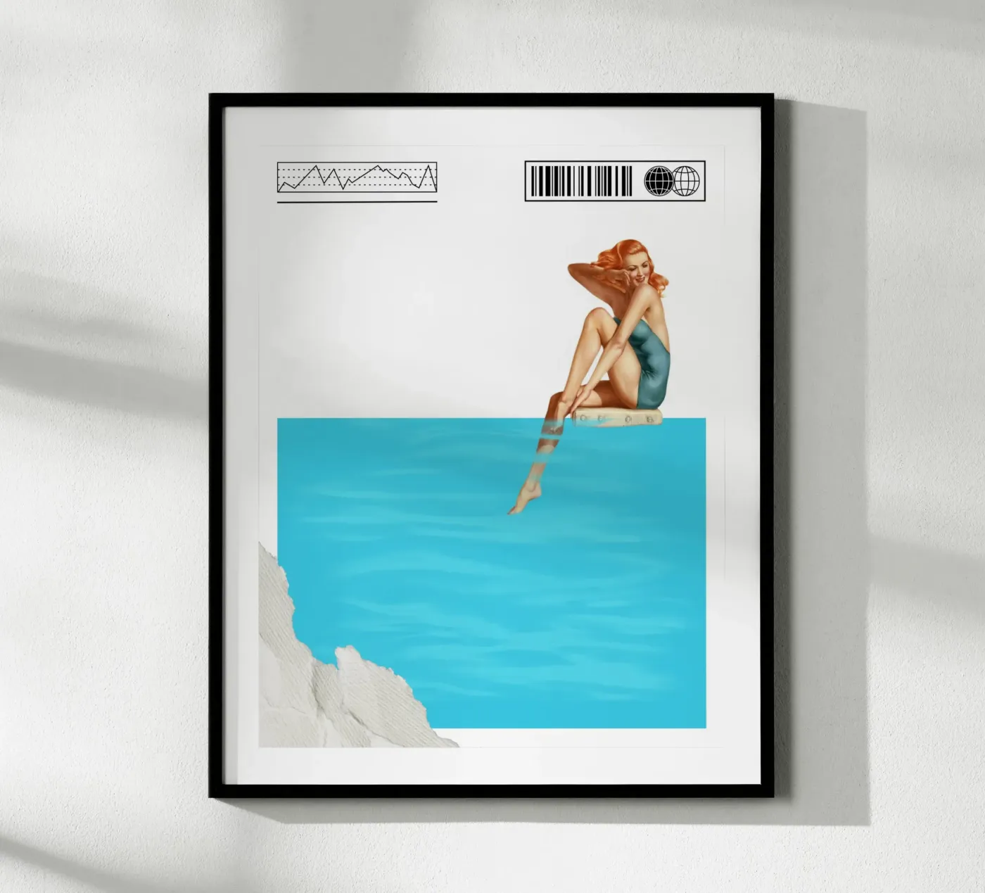 BLUE SERENITY poster da SMRT STUDIO