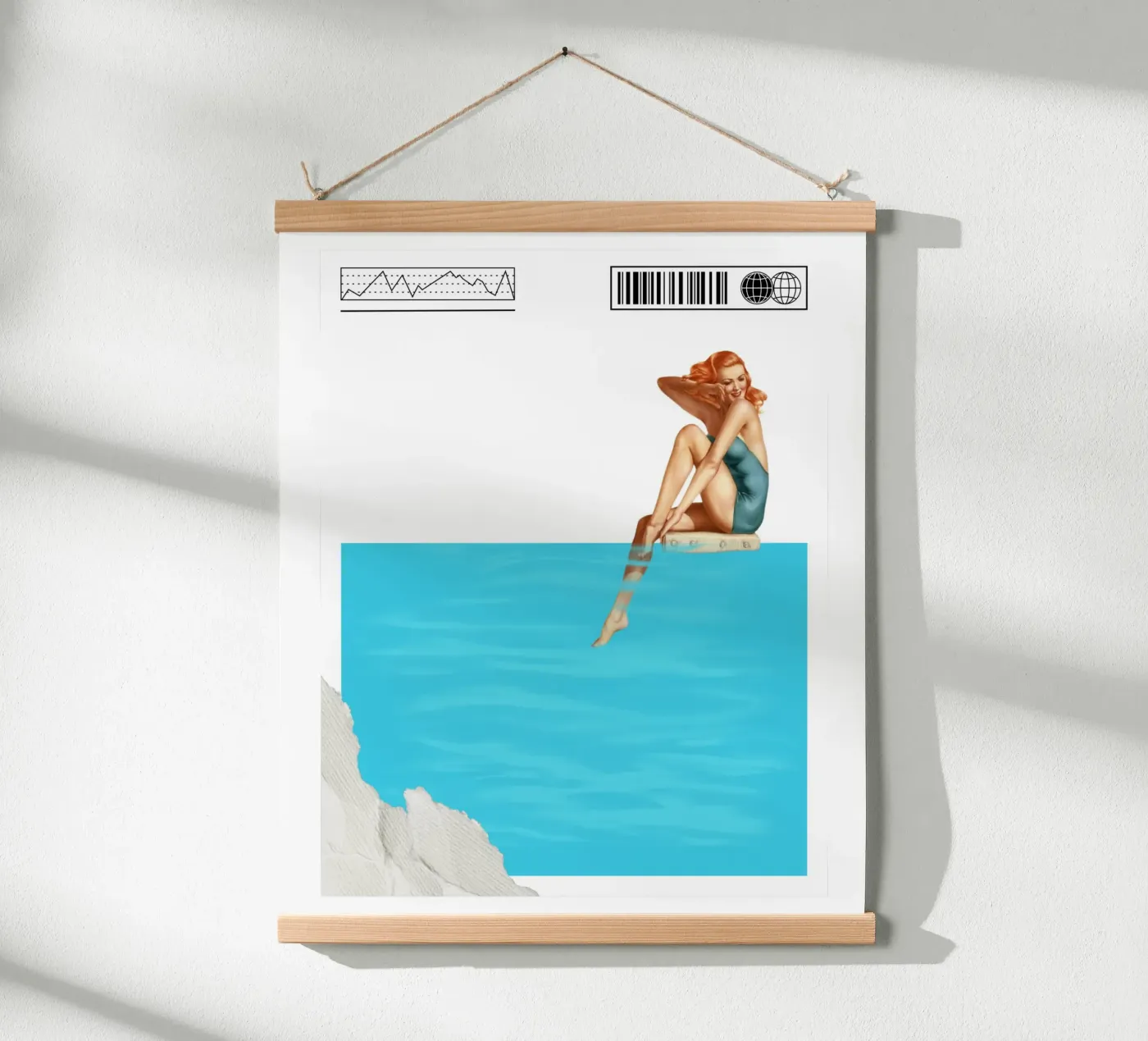 BLUE SERENITY poster da SMRT STUDIO