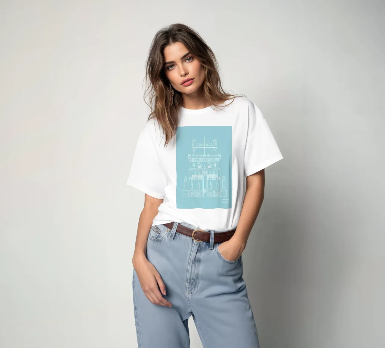 Lisbon t-shirt da Sara Signorini