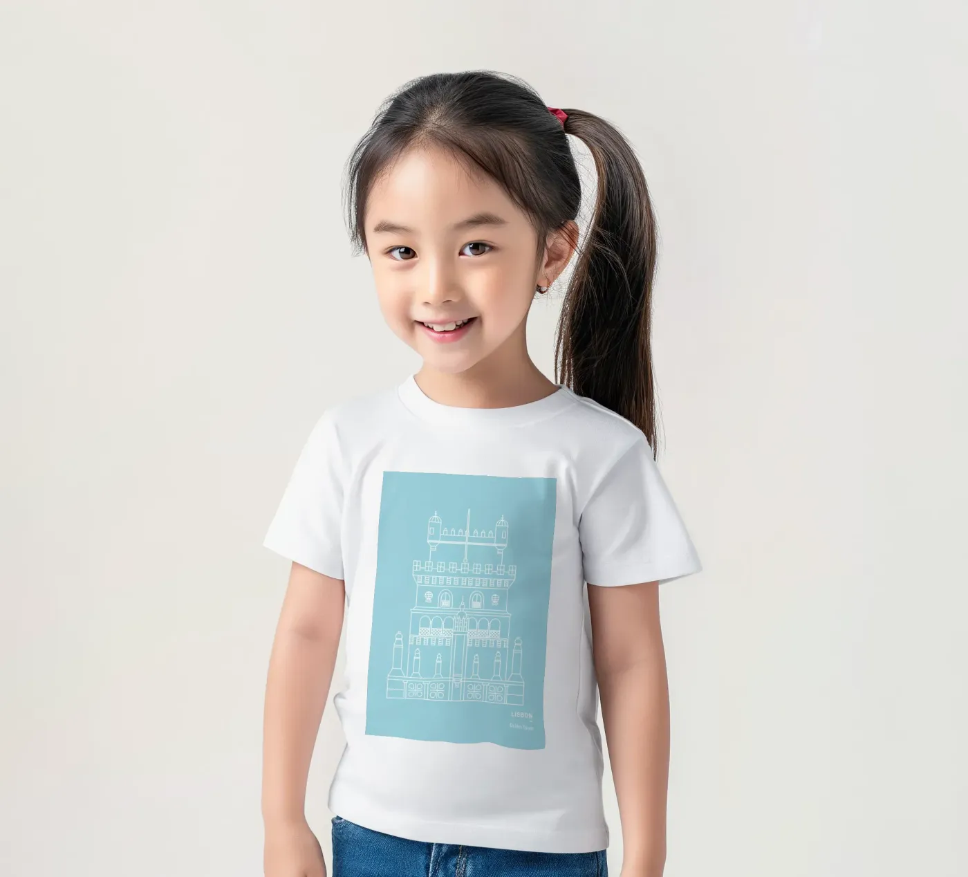 Lisbon t-shirt bambini da Sara Signorini