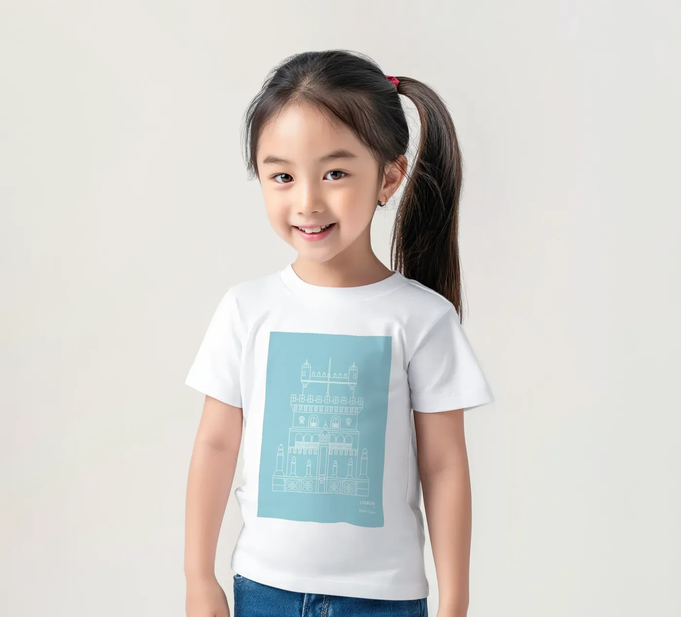 Lisbon t-shirt bambini da Sara Signorini