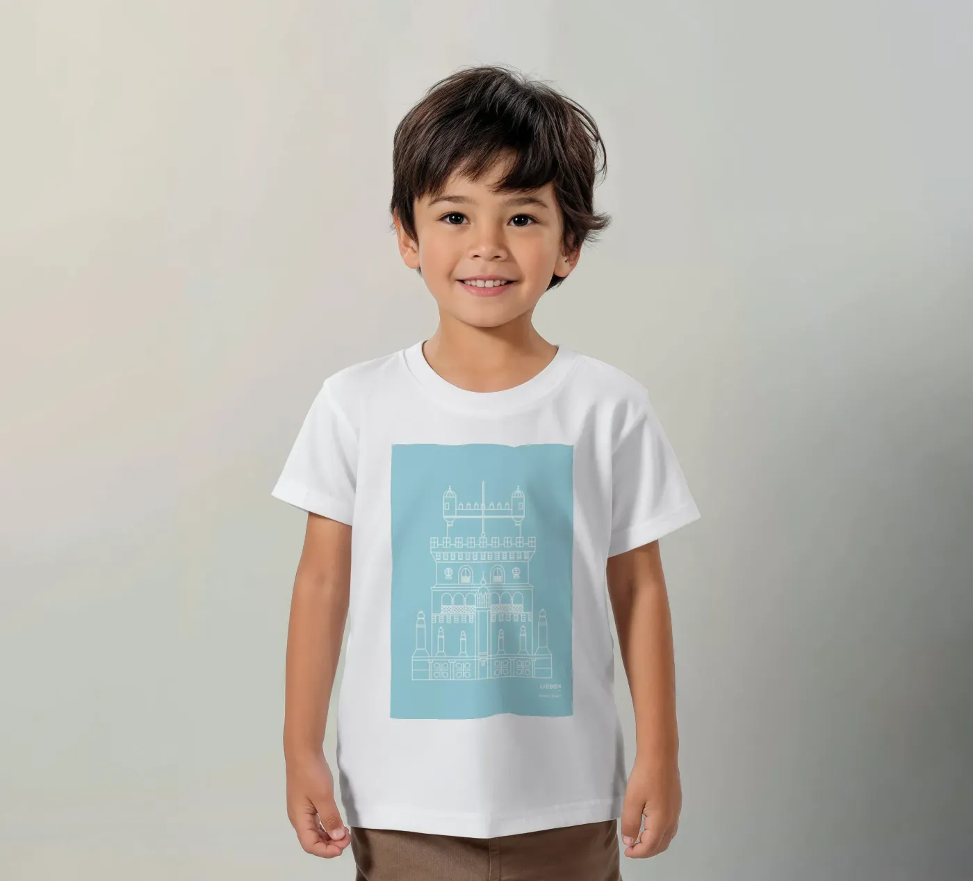 Lisbon t-shirt bambini da Sara Signorini