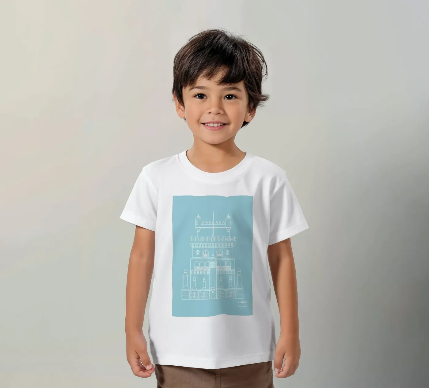 Lisbon t-shirt bambini da Sara Signorini