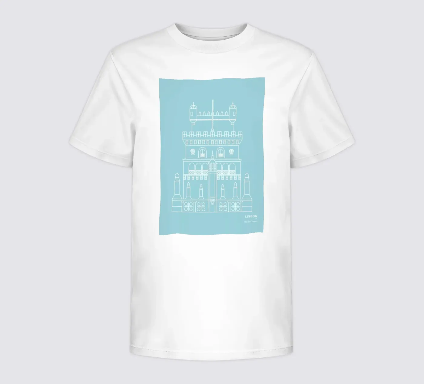 Lisbon t-shirt bambini da Sara Signorini
