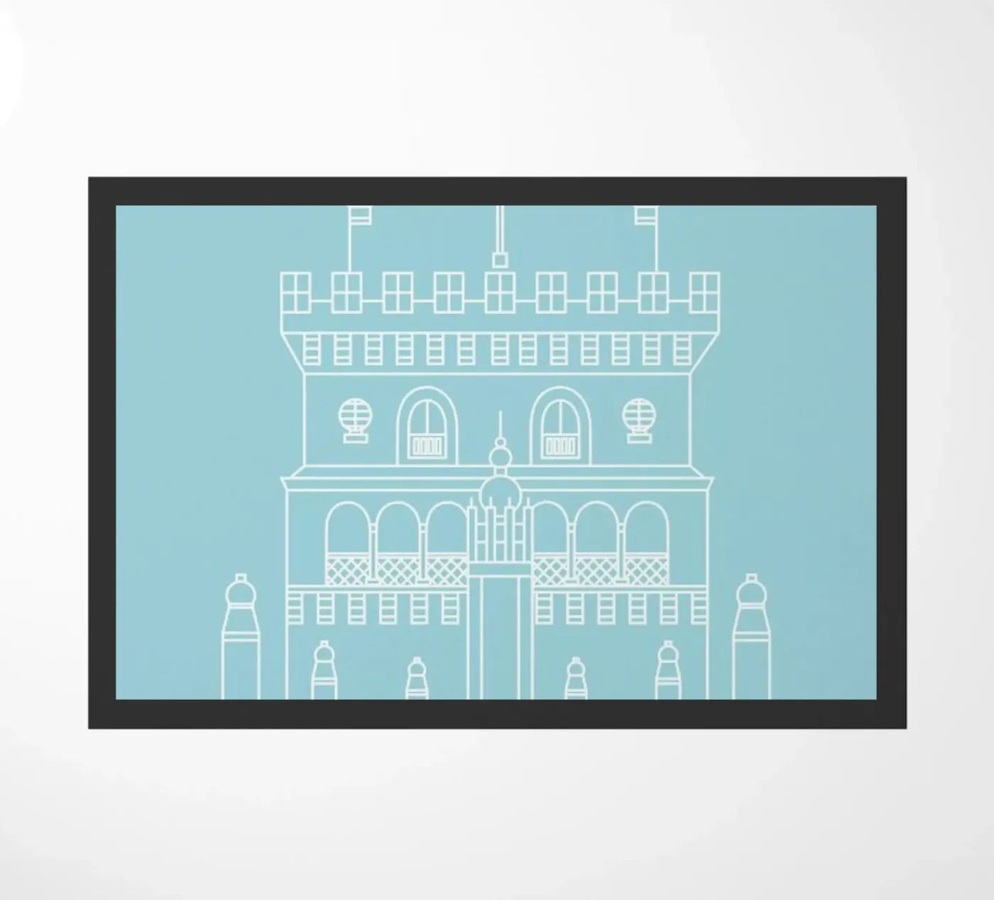 Lisbon doormat by Sara Signorini