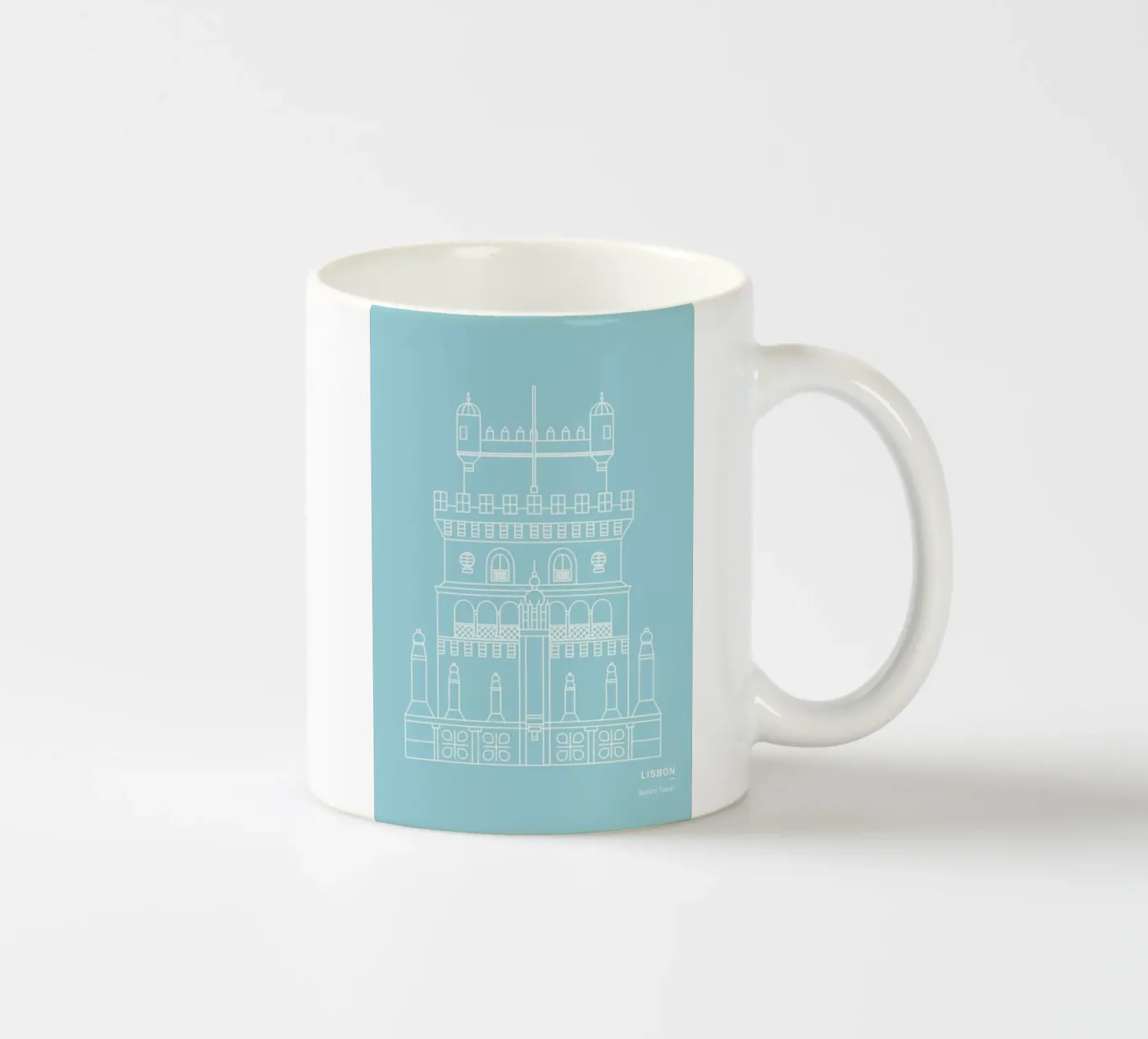 Lisbon ceramic mug by Sara Signorini