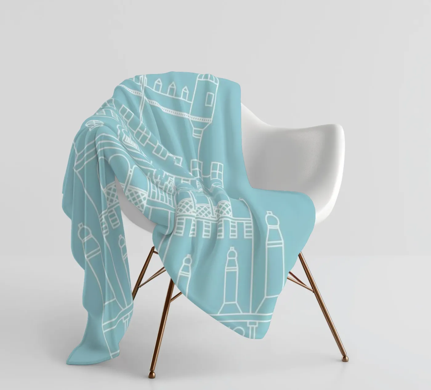 Lisbon fleecedeken van Sara Signorini