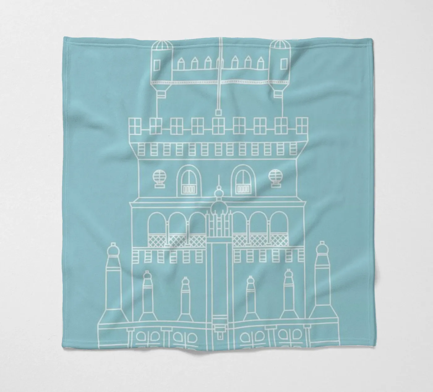 Lisbon Fleecedecke von Sara Signorini