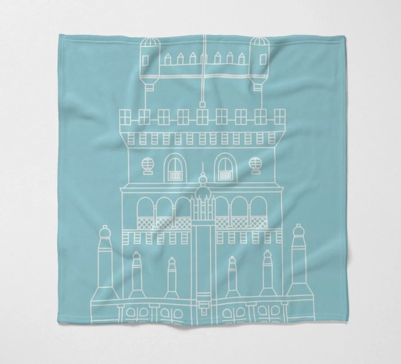 Lisbon fleecedeken van Sara Signorini