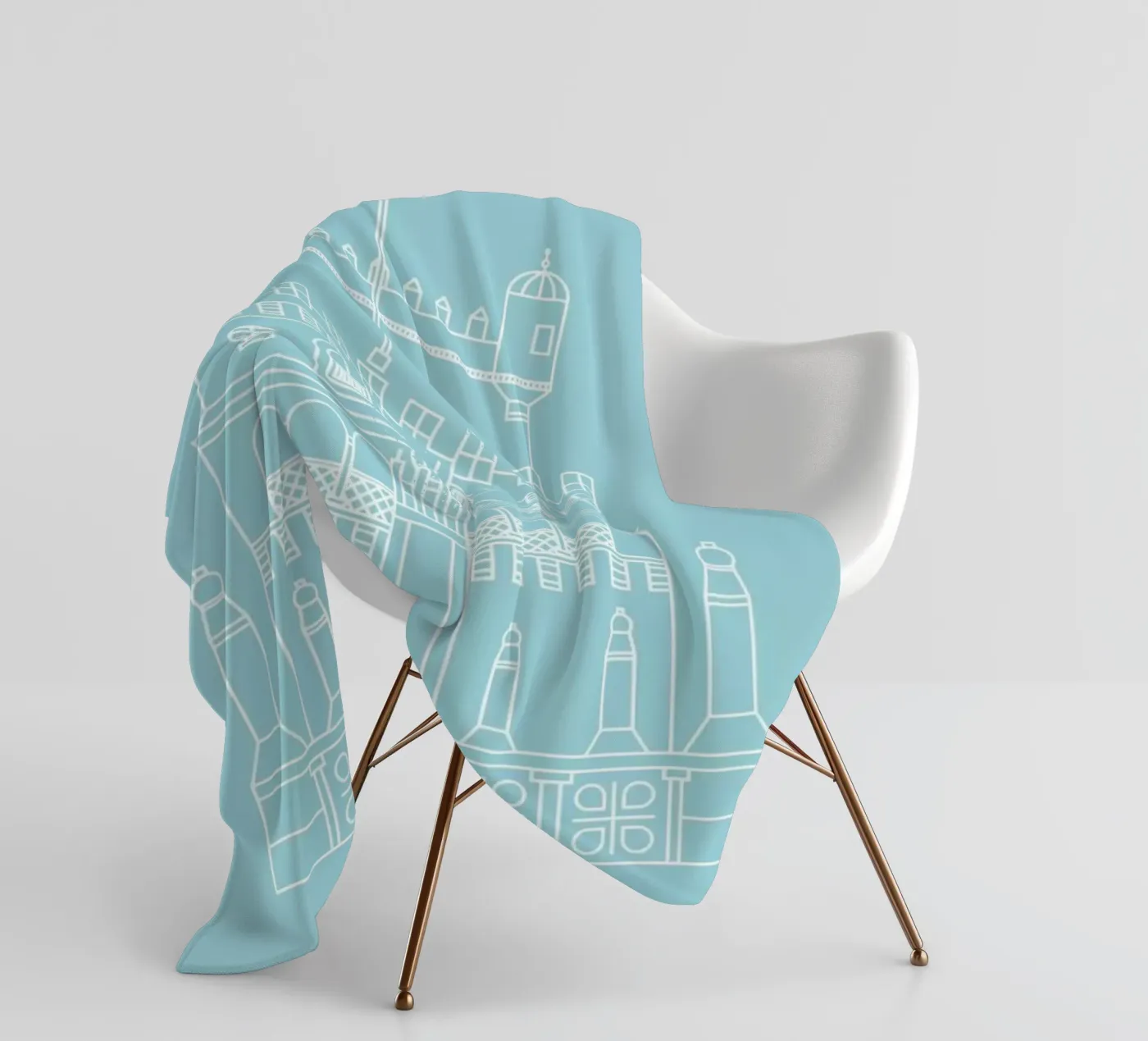 Lisbon fleecedeken van Sara Signorini