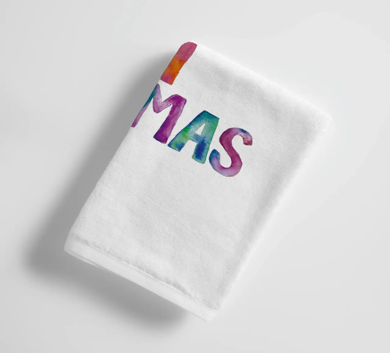 Life is Better in Pyjamas Regenbogen Typografie Design Handtuch von THE MOTIVATED TYPE