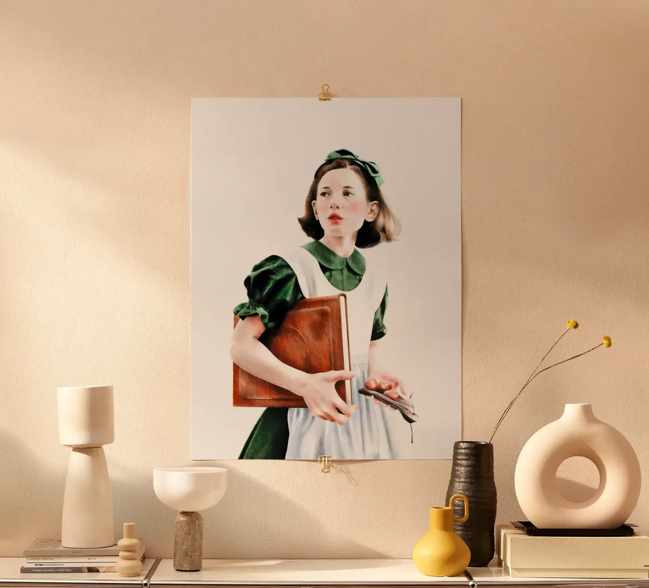 Pan's Labyrinth poster con telaio in alluminio da heiyoum