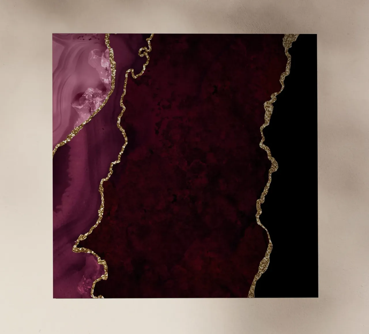 Texture agata bordeaux e oro 15 pellicola backlit da Gemstone Textures