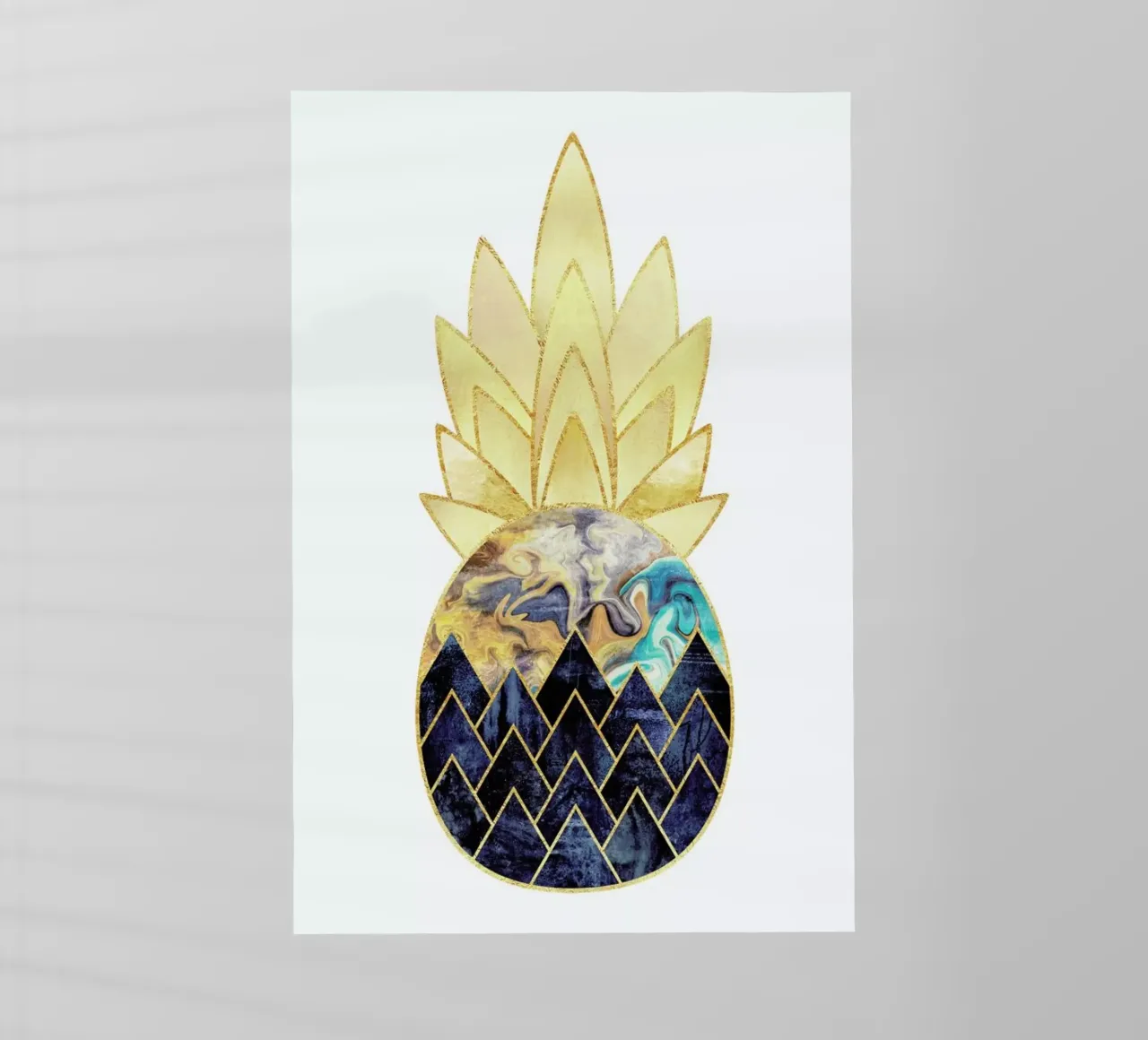 Precious Pineapple 1 pellicola backlit da Elisabeth Fredriksson