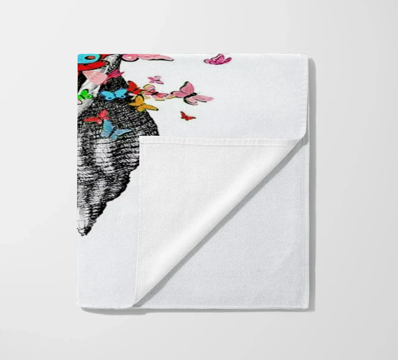 Seashell with butterflies telo mare da Rococco LA